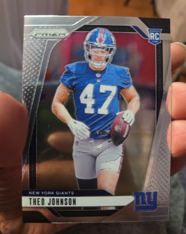 2024 Panini Prizm #390 Theo Johnson — front