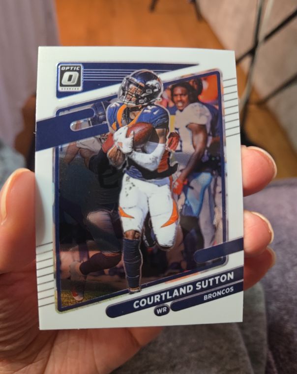 2021 Panini Donruss Optic #26 Courtland Sutton — front