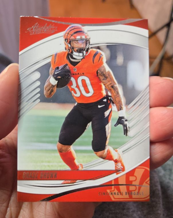2025 Panini Absolute Football #98 Chase Brown — front