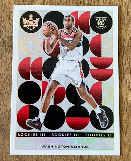 2024-25 Panini Court Kings #195 Alexandre Sarr — front