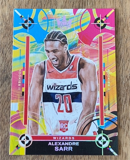 2024-25 Panini Court Kings Rookies II #162 Alexandre Sarr — front