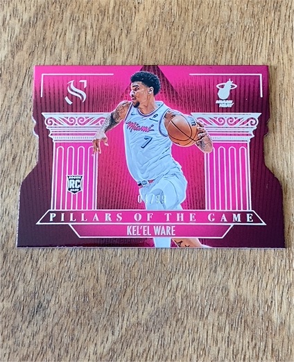 2024-25 Panini Silhouette Pillars of the Game #Kel'el Ware — front