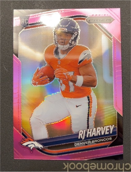 2025 Panini Prizm #303 RJ Harvey — front