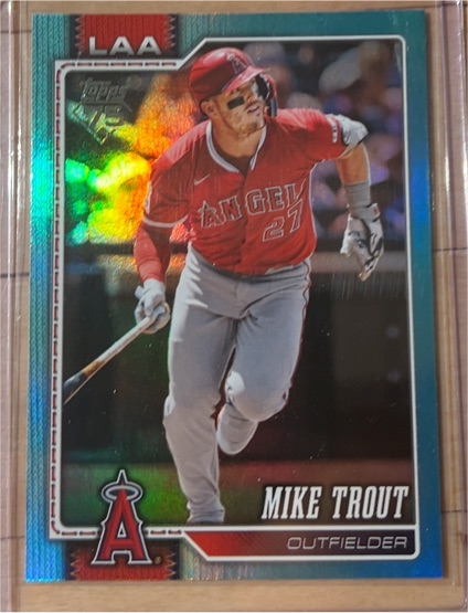 2026 Topps Series 1 #350 Mike Trout — front