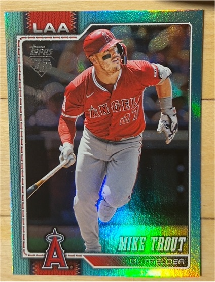 2026 Topps Series 1 #350 Mike Trout — front