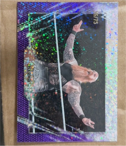 2026 Topps Chrome WWE #145 Erick Rowan — front