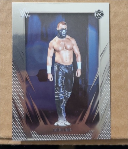 2026 Topps Chrome WWE #157 Cutler James — front