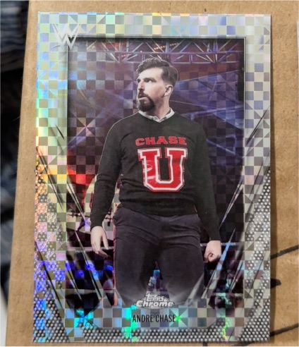 2026 Topps Chrome WWE #127 Andre Chase — front
