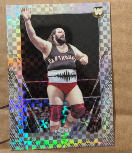 2026 Topps Chrome WWE #106 Earthquake — front