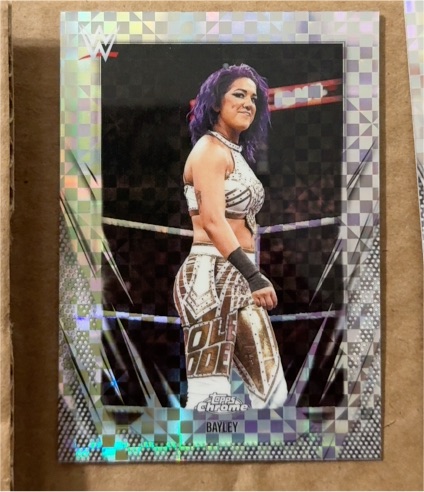 2026 Topps Chrome WWE #19 Bayley — front