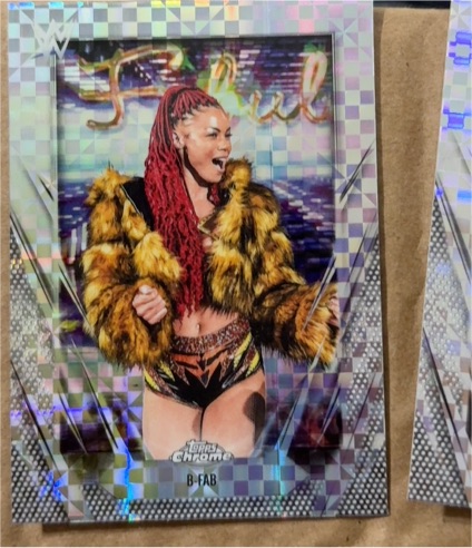 2026 Topps Chrome WWE #143 B-Fab — front