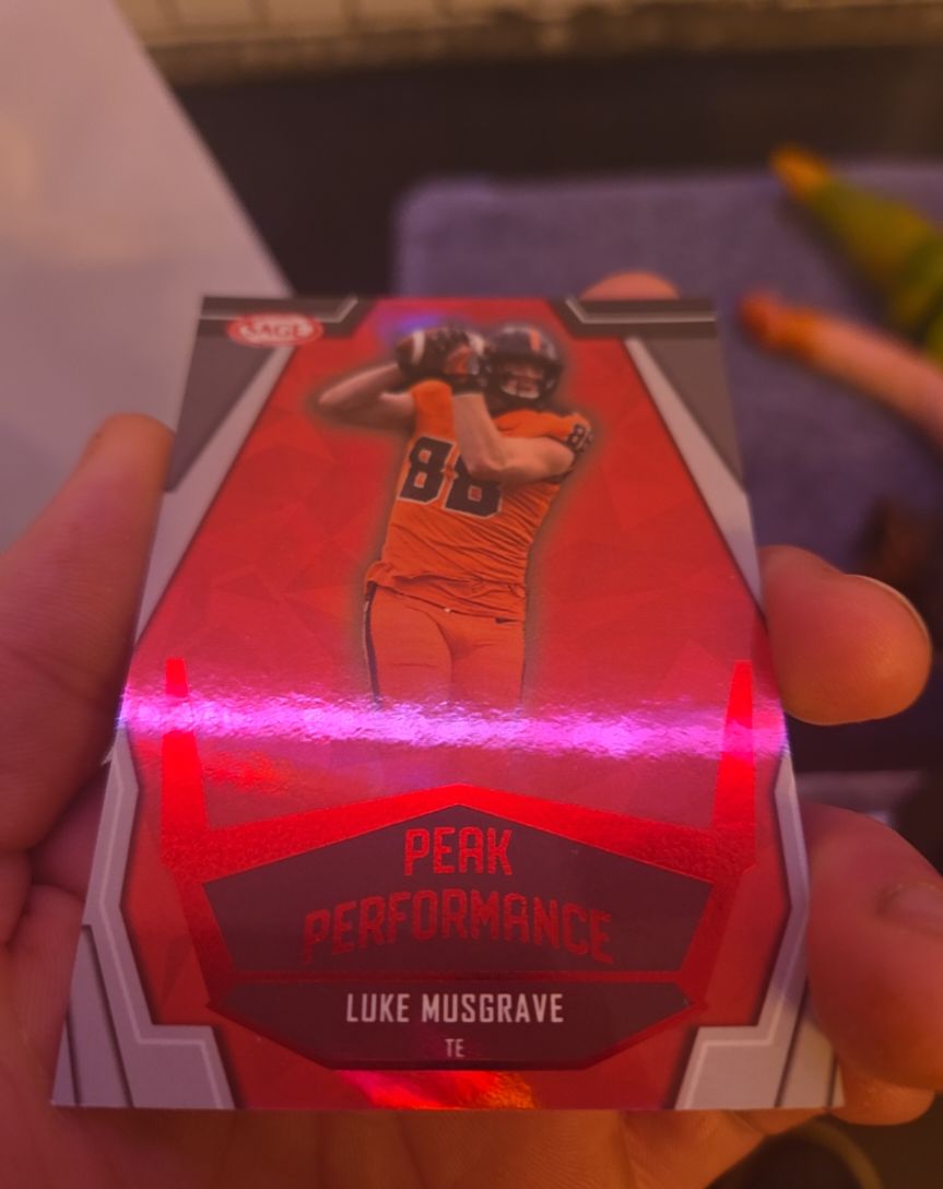 2023 Sage Hit Peak Performance #PK-LM Luke Musgrave — front