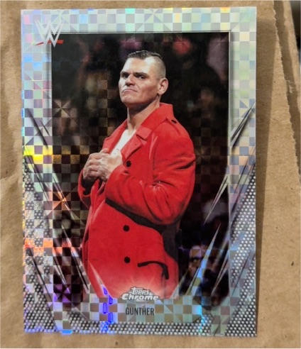 2026 Topps Chrome WWE #8 Gunther — front