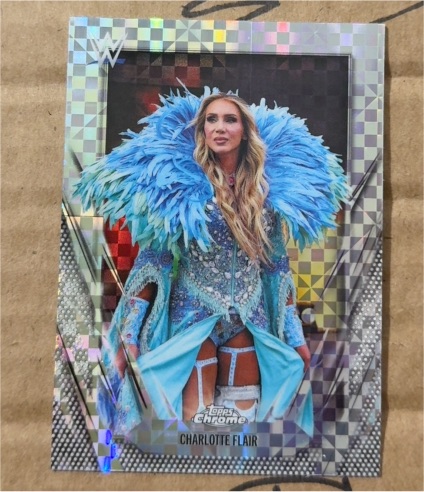 2026 Topps Chrome WWE #89 Charlotte Flair — front