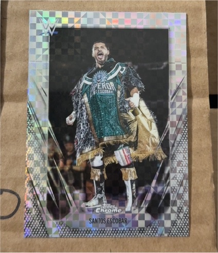 2026 Topps Chrome WWE #164 Santos Escobar — front
