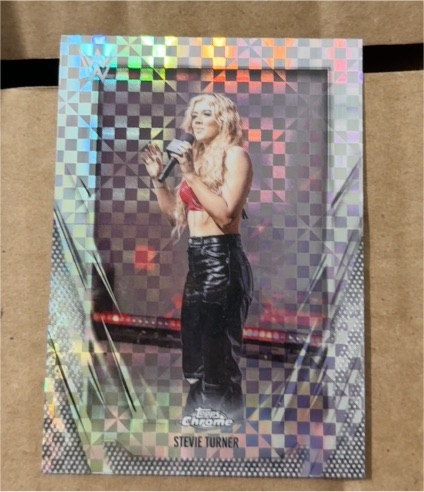 2026 Topps Chrome WWE #147 Stevie Turner — front