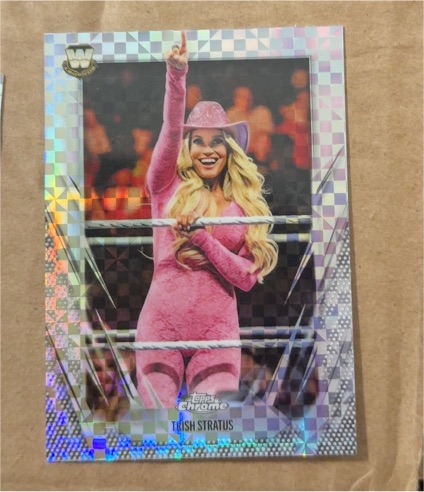 2026 Topps Chrome WWE #115 Trish Stratus — front