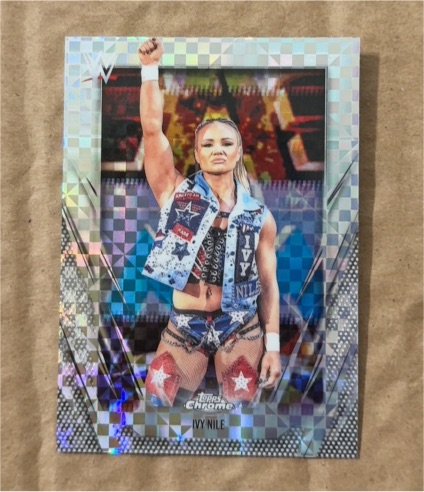 2026 Topps Chrome WWE #181 Ivy Nile — front