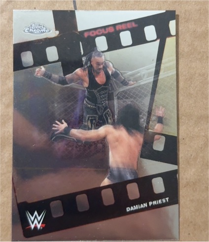 2026 Topps Chrome WWE #FR-30 Damian Priest Focus Reel — front