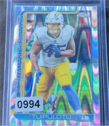 2025 Topps Chrome #163 Tuli Tuipulotu — front