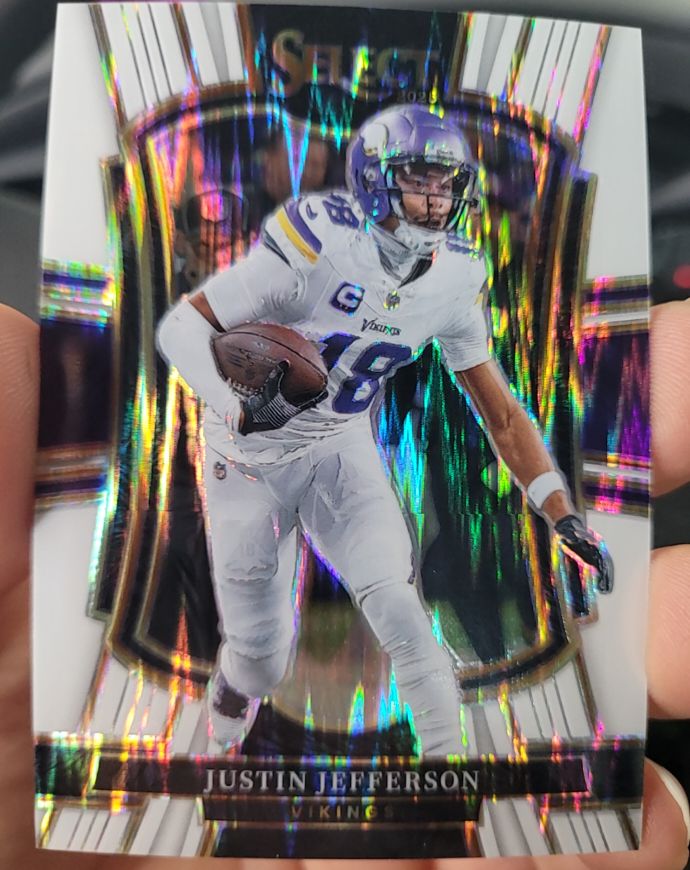 2025 Panini Select #163 Justin Jefferson — front