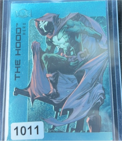 2025 SkyBox Metal Universe Batman #97 The Hood — front