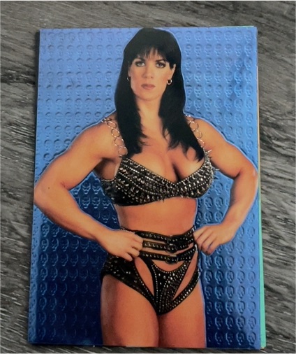 1999 Comic Images WWF SmackDown! Chromium Chyna #23 — front