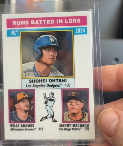 2025 Topps Heritage #195 Shohei Ohtani — front