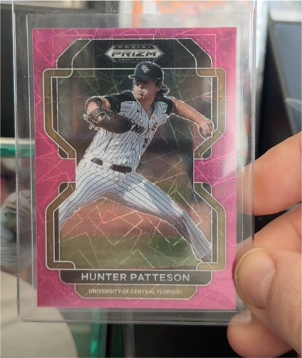 2022 Panini Prizm Draft Picks #PDP145 Hunter Patteson — front