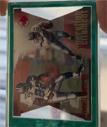 1997 Upper Deck UD3 #GE7 Emmitt Smith Generation Excitement — front