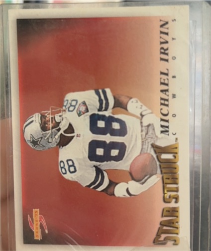 1995 Score Star Struck #223 Michael Irvin — front
