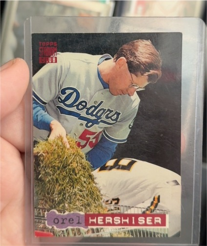 1994 Topps Stadium Club #400 Orel Hershiser — front
