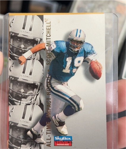 1996 SkyBox Impact Rookies #94 Scott Mitchell — front