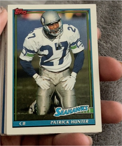 1991 Topps #272 Patrick Hunter — front