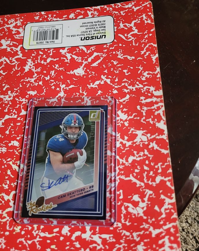2025 Donruss Optic #228 Cam Skattebo — front