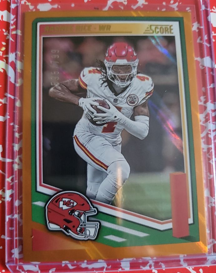 2025 Panini Score #182 Rashee Rice — front