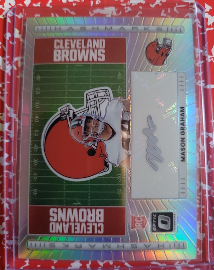 2025 Donruss Optic Hashmarks #HM-MG Mason Graham — front