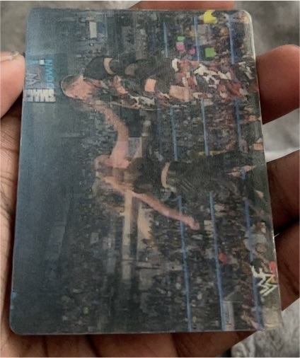 2001 Artbox WWF Slams Motioncardz #34 Shane McMahon — front