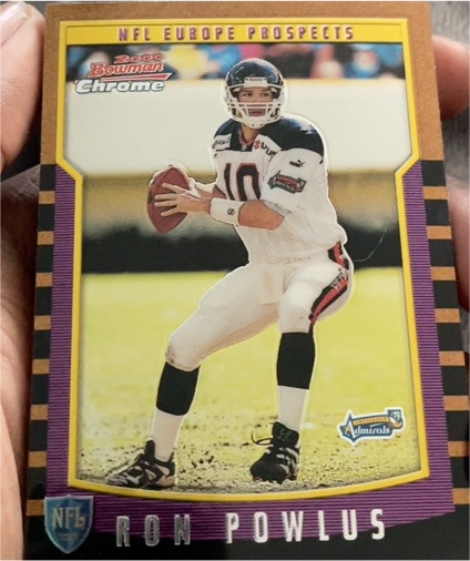 2000 Bowman Chrome #164 Ron Powlus — front
