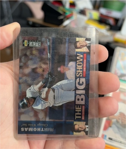 1997 Upper Deck Collector's Choice The Big Show #16 Frank Thomas — front