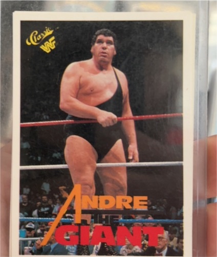1990 Classic WWF #130 Andre the Giant — front