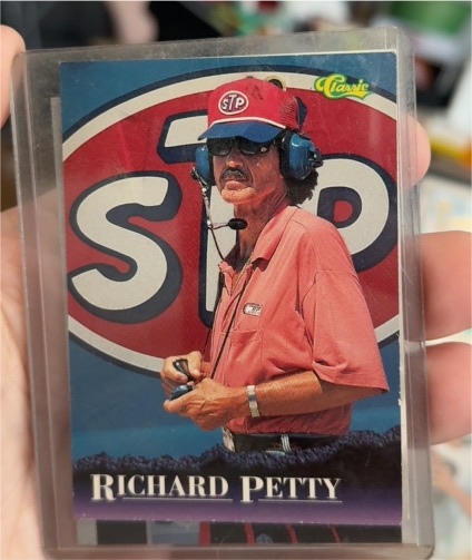 1996 Classic #12 Richard Petty — front