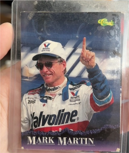 1996 Classic #14 Mark Martin — front