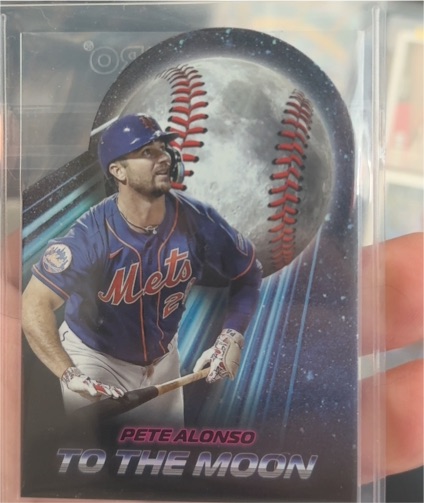 2024 Topps Big League #TM-4 Pete Alonso To the Moon — front