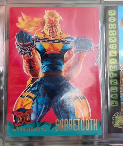 1995 Fleer Ultra X-Men #63 Sabretooth — front