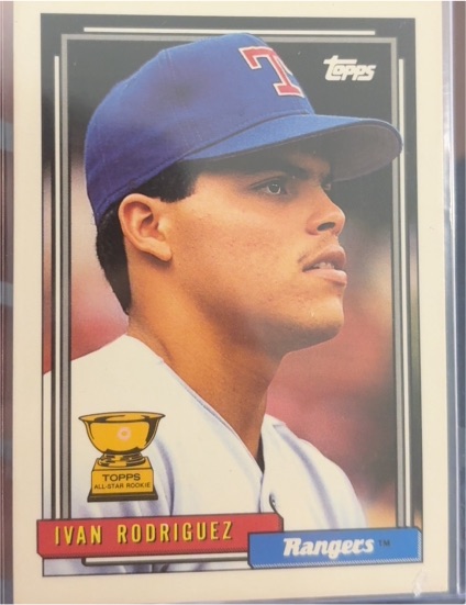 1992 Topps #78 Ivan Rodriguez — front