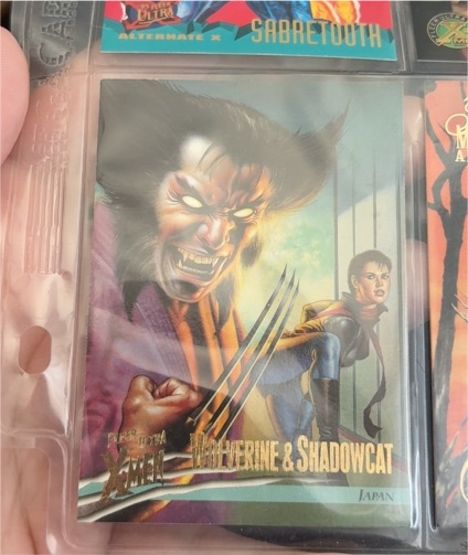 1996 Fleer Ultra X-Men #36 Wolverine & Shadowcat — front