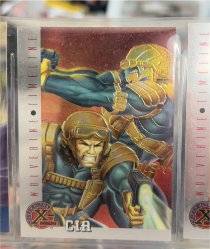 1995 Fleer Ultra X-Men Chromium #81 CIA — front