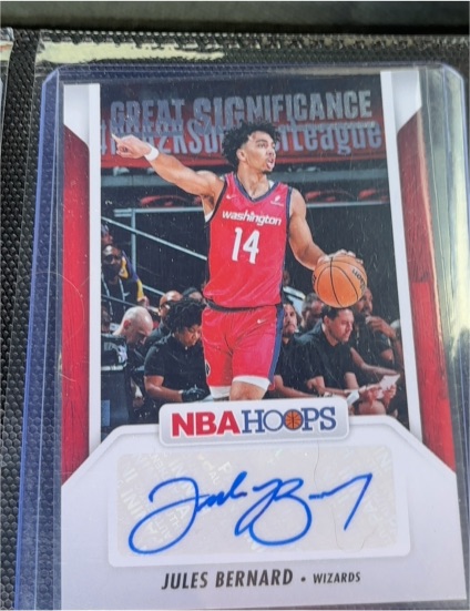 2024-25 Panini NBA Hoops #GS-WJB Jules Bernard — front