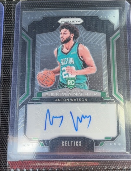 2024-25 Panini Prizm #RPE-ANT Anton Watson Rookie Penmanship — front